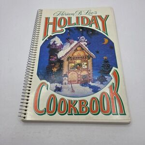 Miriam B Loo Holiday Cookbook Vintage 1979 Current Inc Christmas Book